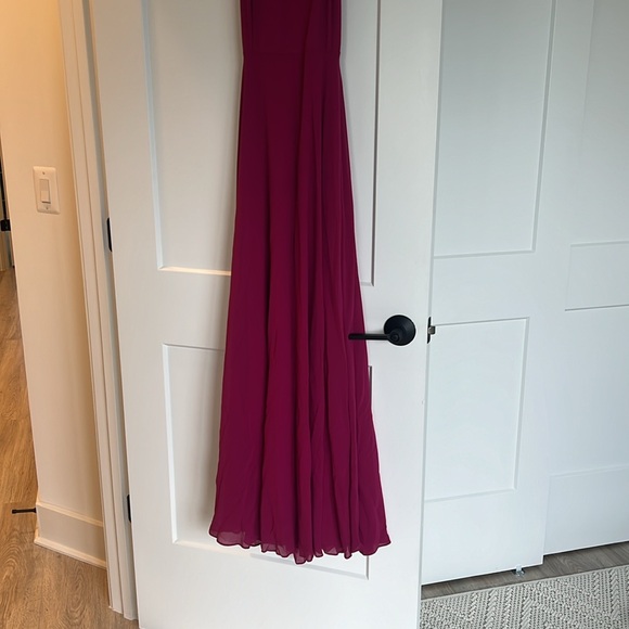 Lulus Wine Color Formal Dress - XS - Picture 2 of 5